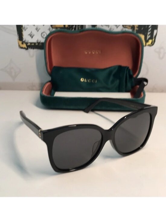 New Authentic Gucci Stylish Black Sunglasses GG0459SA 001 main image 5